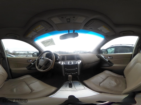 2009 Nissan Murano S with VIN JN8AZ18U09W027706, listed as a IAAI auction lot 41059332 with 197,968 mi miles. Bid and sale history available at carsss.com. Image 18.