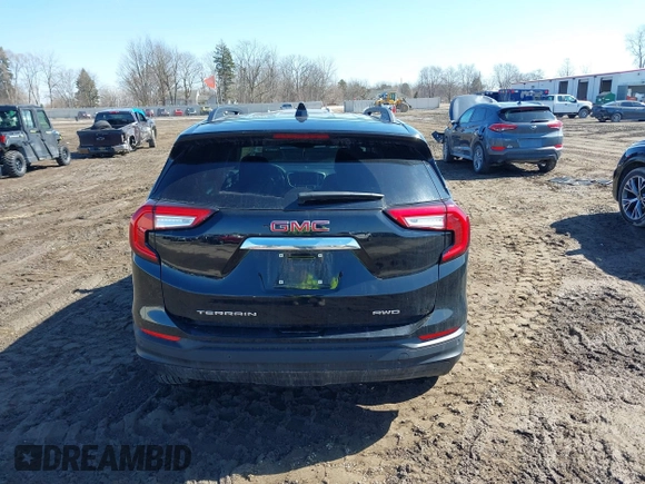 2024 GMC Terrain SLE with VIN 3GKALTEG4RL204534, listed as a IAAI auction lot 41763161 with 17,007 mi miles. Bid and sale history available at carsss.com. Image 16.