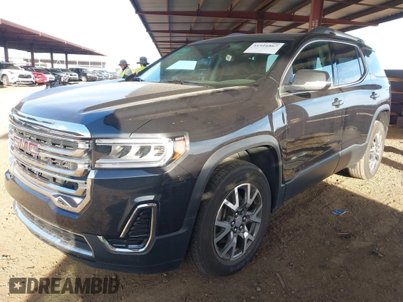 2020 GMC Acadia SLE with VIN 1GKKNKLA7LZ127018, listed as a IAAI auction lot 41916867 with 49,518 mi miles and . Bid and sale history available at carsss.com. Image 18.