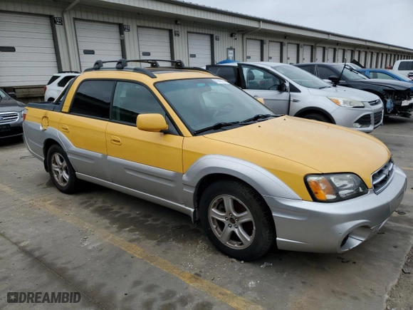 2003 Subaru Baja with VIN 4S4BT61C437106860, listed as a Copart auction lot 81699164 with 146,976 mi miles and Clean Title. Bid and sale history available at carsss.com. Image 4.