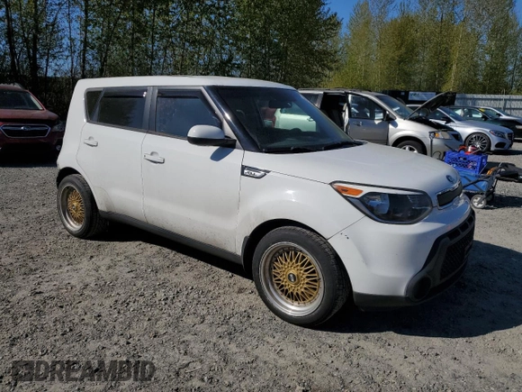 2016 Kia Soul with VIN KNDJN2A23G7263246, listed as a Copart auction lot 53579945 with 131,993 mi miles and Salvage Title. Bid and sale history available at carsss.com. Image 4.