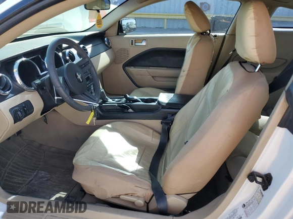 2008 Ford Mustang Deluxe with VIN 1ZVHT80N185201647, listed as a Copart auction lot 53337135 with 168,425 mi miles and Salvage Title. Bid and sale history available at carsss.com. Image 7.