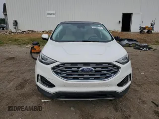2021 Ford Edge Titanium with VIN 2FMPK4K90MBA34404, listed as a Copart auction lot 61762715 with 45,102 mi miles and Salvage title. Bid and sale history available at DreamBid. Image 5.