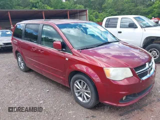 2014 Dodge Grand Caravan SXT with VIN 2C4RDGCG4ER366537, listed as a IAAI auction lot 42148032 with 126,531 mi miles and . Bid and sale history available at DreamBid. Image 1.