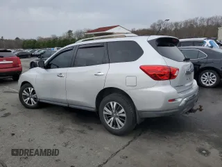 2017 Nissan Pathfinder SL with VIN 5N1DR2MM2HC638563, listed as a Copart auction lot 52873185 with 126,111 mi miles and Salvage title. Bid and sale history available at DreamBid. Image 2.