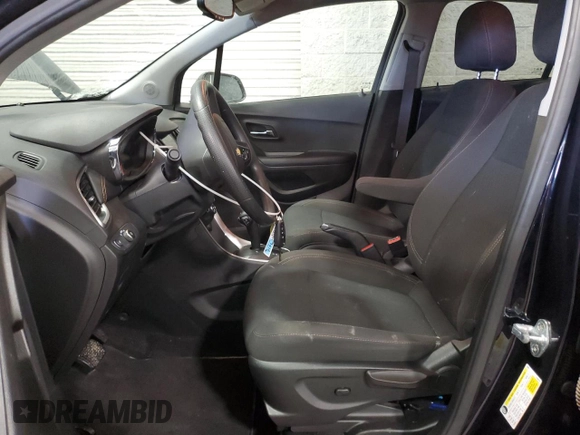 2021 Chevrolet Trax LS with VIN KL7CJNSB2MB316352, listed as a Copart auction lot 45127145 with 57,640 mi miles and Salvage Title. Bid and sale history available at carsss.com. Image 7.