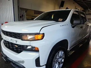 2021 Chevrolet Silverado 1500 Custom with VIN 1GCPWBEK1MZ261562, listed as a IAAI auction lot 42304777 with 112,540 mi miles and . Bid and sale history available at DreamBid. Image 17.