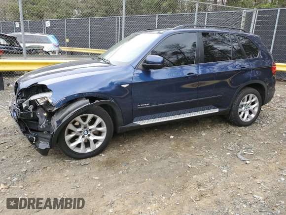 2013 BMW X5 xDrive35i with VIN 5UXZV4C56D0B10291, listed as a Copart auction lot 51728675 with 175,457 mi miles and Salvage Title. Bid and sale history available at carsss.com. Image 1.