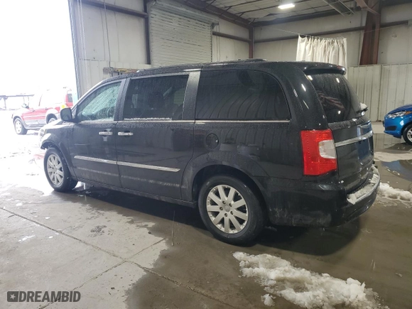 2016 Chrysler Town & Country Touring with VIN 2C4RC1BG9GR129224, listed as a Copart auction lot 45226625 with 36,525 mi miles and Salvage Title. Bid and sale history available at carsss.com. Image 2.