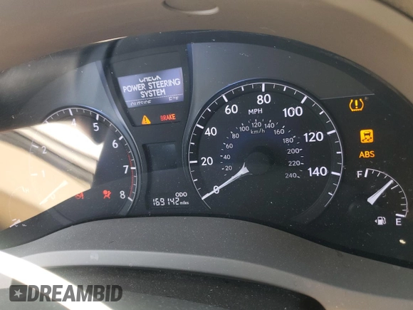2014 Lexus RX 350 with VIN JTJZK1BA7E2010384, listed as a Copart auction lot 54106235 with 169,142 mi miles and Salvage Title. Bid and sale history available at DreamBid. Image 9.