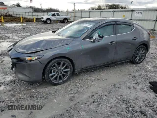 2021 Mazda Mazda3 Hatchback Preferred with VIN JM1BPALL9M1300670, listed as a Copart auction lot 89277165 with 46,192 mi miles and Salvage Title. Bid and sale history available at carsss.com. Image 1.