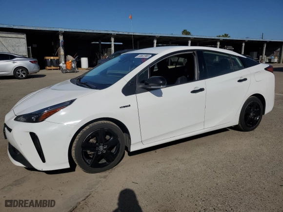 2022 Toyota Prius L Eco with VIN JTDKAMFU4N3161089, listed as a Copart auction lot 50622865 with 325,208 mi miles and Clean Title. Bid and sale history available at carsss.com. Image 1.