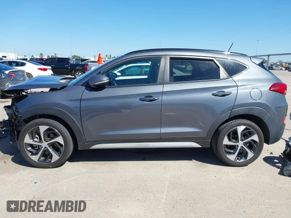 2017 Hyundai Tucson Sport z VIN KM8J33A25HU562988, wystawiony jako IAAI lot #41755874 z przebiegiem 112 000 mil mil oraz . Historia ofert i sprzedaży dostępna na DreamBid. Obrazek 15.