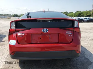 2019 Toyota Prius LE with VIN JTDL9RFU6K3005786, listed as a Copart auction lot 60037615 with 61,298 mi miles and Salvage title. Bid and sale history available at DreamBid. Image 6.