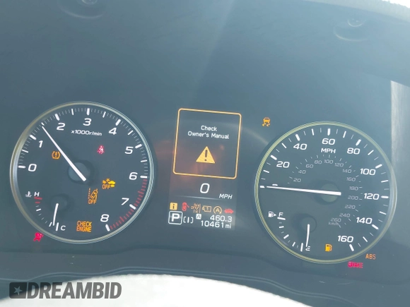 2024 Subaru Crosstrek Special Sports с VIN 4S4GUHF66R3796175, выставлен на аукционе IAAI как лот 42063822 с пробегом 10 461 миль миль и . История ставок и продаж доступна на DreamBid. Изображение 7.