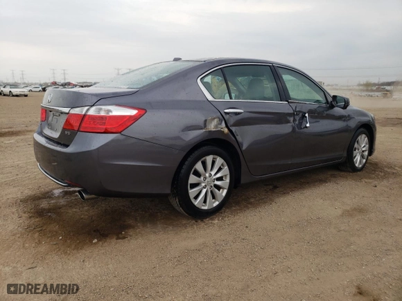 2015 Honda Accord Sedan EX-L with VIN 1HGCR3F84FA025280, listed as a Copart auction lot 52599525 with 121,853 mi miles and Clean Title. Bid and sale history available at carsss.com. Image 3.