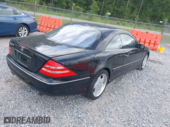 2002 Mercedes-Benz CL 500/600 with VIN WDBPJ75J62A022599, listed as a IAAI auction lot 42095351 with 114,684 mi miles and . Bid and sale history available at DreamBid. Image 4.