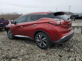 2015 Nissan Murano Platinum with VIN 5N1AZ2MH3FN265735, listed as a Copart auction lot 42741965 with 148,152 mi miles and Salvage Title. Bid and sale history available at carsss.com. Image 2.
