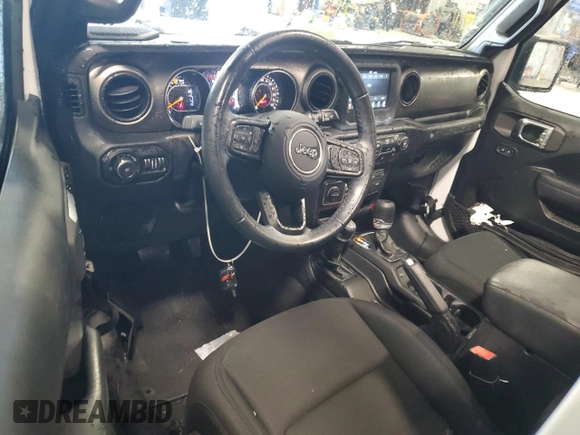 2021 Jeep Wrangler Unlimited Sport S z VIN 1C4HJXDG4MW509446, wystawiony jako Copart lot #51453655 z przebiegiem 55 154 mil mil oraz Szkoda całkowita • Salvage title. Historia ofert i sprzedaży dostępna na DreamBid. Obrazek 8.