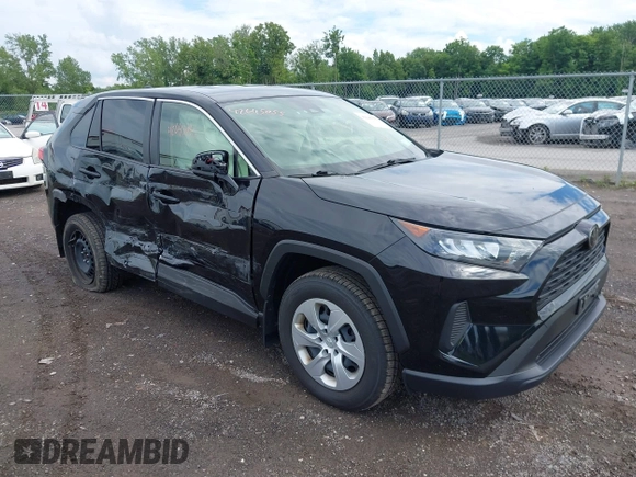 2022 Toyota RAV4 LE with VIN JTMF1RFV6ND088373, listed as a IAAI auction lot 42645055 with 33,048 mi miles and . Bid and sale history available at DreamBid. Image 1.