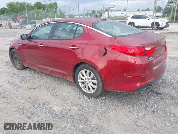2015 Kia Optima LX with VIN 5XXGM4A76FG474368, listed as a IAAI auction lot 42303998 with 146,318 mi miles and . Bid and sale history available at DreamBid. Image 3.