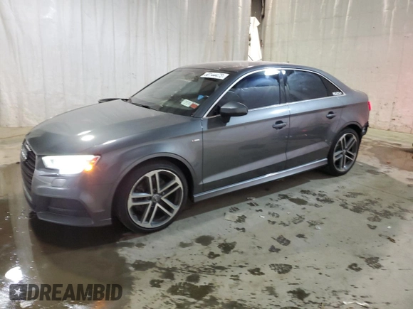 2017 Audi A3 Sedan Premium Plus with VIN WAUJ8GFF1H1036428, listed as a Copart auction lot 68144473 with 57,477 mi miles and Salvage Title. Bid and sale history available at carsss.com. Image 1.
