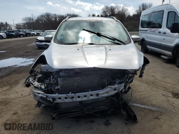 2014 Ford Escape Titanium with VIN 1FMCU9JXXEUD12887, listed as a Copart auction lot 53915035 with 95,679 mi miles and Salvage Title. Bid and sale history available at carsss.com. Image 5.