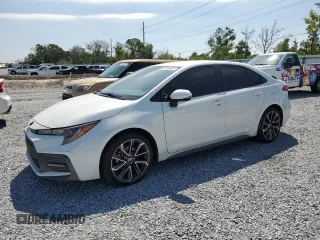2021 Toyota Corolla SE with VIN JTDS4MCE3MJ071415, listed as a Copart auction lot 53368925 with 74,736 mi miles and Salvage Title. Bid and sale history available at carsss.com. Image 1.
