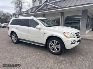2010 Mercedes-Benz GL-Class GL 350 BlueTEC with VIN 4JGBF2FE7AA551068, listed as a IAAI auction lot 42100752 with 156,433 mi miles. Bid and sale history available at carsss.com. Image 1.