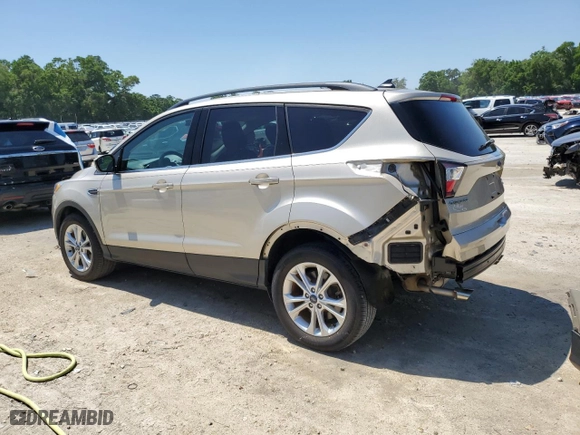 2018 Ford Escape SE with VIN 1FMCU0GD3JUB85936, listed as a Copart auction lot 52309395 with 37,446 mi miles and Salvage Title. Bid and sale history available at carsss.com. Image 2.