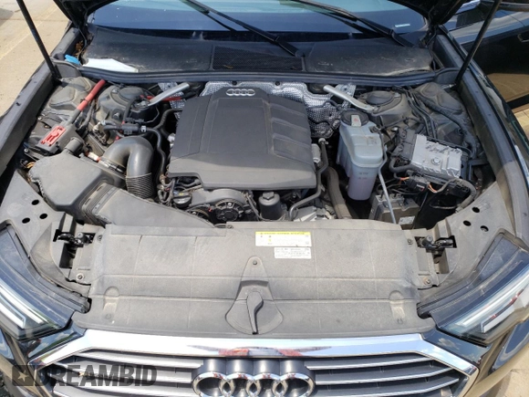 2019 Audi A6 Premium Plus with VIN WAUE8AF21KN116940, listed as a Copart auction lot 60920744 with 56,363 mi miles and Salvage Title. Bid and sale history available at carsss.com. Image 11.