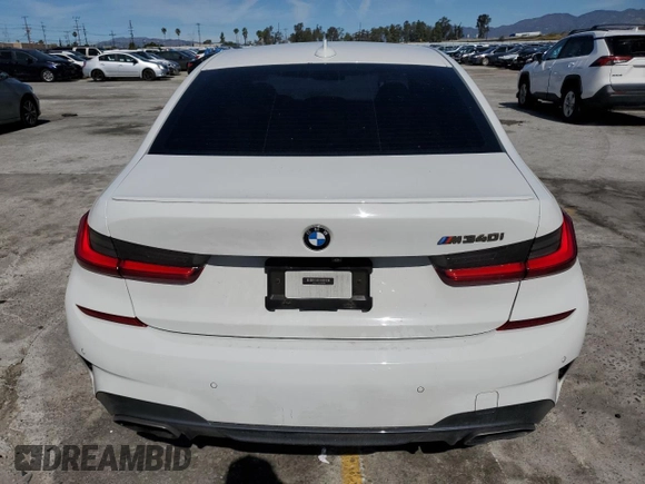 2020 BMW 3 Series M340i with VIN 3MW5U7J05L8B28503, listed as a Copart auction lot 48299654 with 67,705 mi miles and Salvage Title. Bid and sale history available at carsss.com. Image 6.