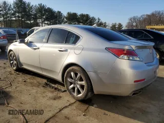 2012 Acura TL Tech Auto with VIN 19UUA8F53CA033297, listed as a Copart auction lot 44336125 with 129,047 mi miles and Clean Title. Bid and sale history available at carsss.com. Image 2.
