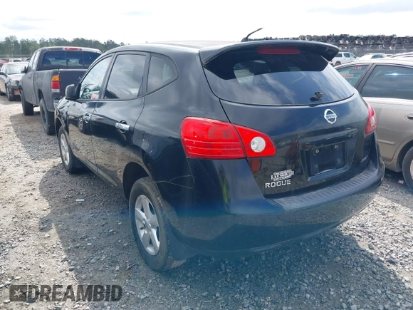 2010 Nissan Rogue S with VIN JN8AS5MT9AW014630, listed as a IAAI auction lot 41903957 with 187,199 mi miles and . Bid and sale history available at carsss.com. Image 3.