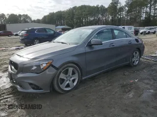 2016 Mercedes-Benz CLA with VIN WDDSJ4GB2GN303465, listed as a Copart auction lot 44525535 with 120,516 mi miles and Salvage Title. Bid and sale history available at carsss.com. Image 1.