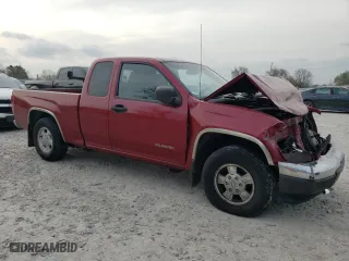 2005 Chevrolet Colorado LS Z85 with VIN 1GCCS196958165235, listed as a Copart auction lot 46813124 with 334,349 mi miles and Salvage Title. Bid and sale history available at carsss.com. Image 4.