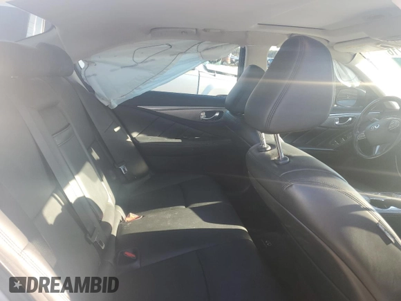 2014 Infiniti Q50 z VIN JN1BV7AP7EM683266, wystawiony jako Copart lot #87167454 z przebiegiem 120 125 mil mil oraz Szkoda całkowita • Salvage title. Historia ofert i sprzedaży dostępna na DreamBid. Obrazek 10.