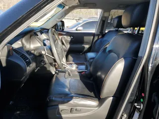 2017 Nissan Armada Platinum with VIN JN8AY2NE1H9704006, listed as a Copart auction lot 48964655 with 86,907 mi miles and Salvage Title. Bid and sale history available at carsss.com. Image 7.