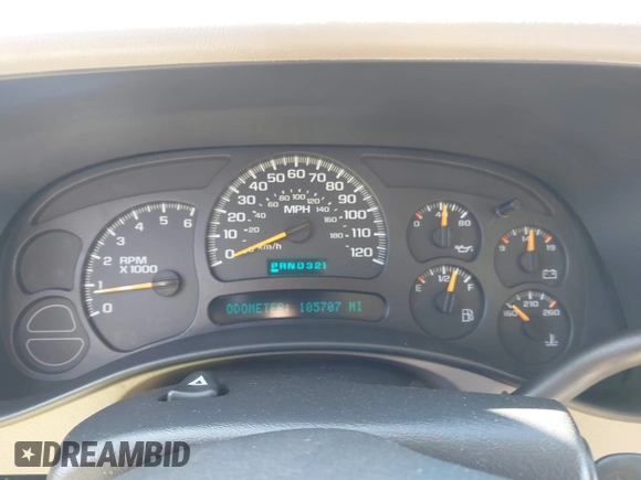 2004 Chevrolet Suburban LS with VIN 1GNEC16Z14J112645, listed as a IAAI auction lot 41699031 with 105,707 mi miles. Bid and sale history available at carsss.com. Image 7.