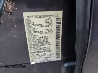 2004 Nissan Quest SE with VIN 5N1BV28U24N313293, listed as a Copart auction lot 76638444 with 0 mi miles and Clean Title. Bid and sale history available at carsss.com. Image 12.