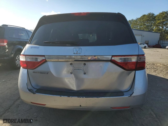 2012 Honda Odyssey LX with VIN 5FNRL5H26CB019627, listed as a Copart auction lot 87094684 with 214,563 mi miles and Salvage Title. Bid and sale history available at carsss.com. Image 6.