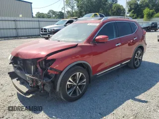 2017 Nissan Rogue SL with VIN JN8AT2MTXHW408692, listed as a Copart auction lot 63498305 with 121,569 mi miles and Salvage title. Bid and sale history available at DreamBid. Image 1.