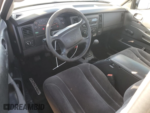 2002 Dodge Dakota with VIN 1B7FL16XX2S702359, listed as a Copart auction lot 43026735 with 103,633 mi miles and Salvage Title. Bid and sale history available at carsss.com. Image 8.