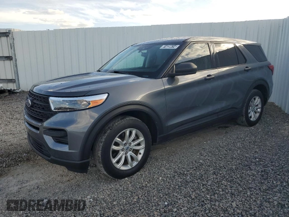 2021 Ford Explorer with VIN 1FMSK7BH4MGB28958, listed as a Copart auction lot 81039414 with 83,901 mi miles and Clean Title. Bid and sale history available at carsss.com. Image 1.