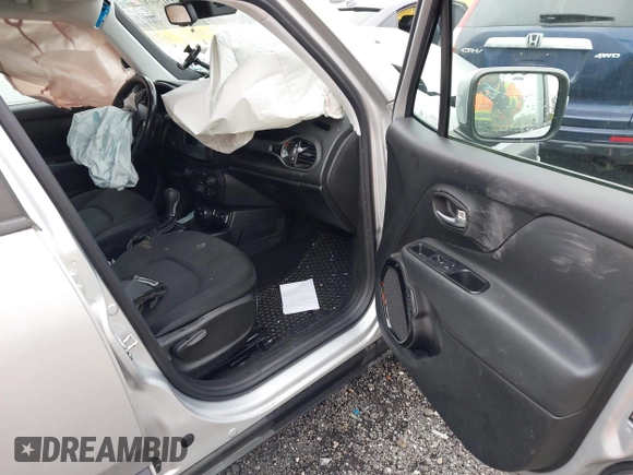 2018 Jeep Renegade Latitude with VIN ZACCJBBB0JPH13481, listed as a IAAI auction lot 42212993 with 76,914 mi miles and . Bid and sale history available at DreamBid. Image 5.