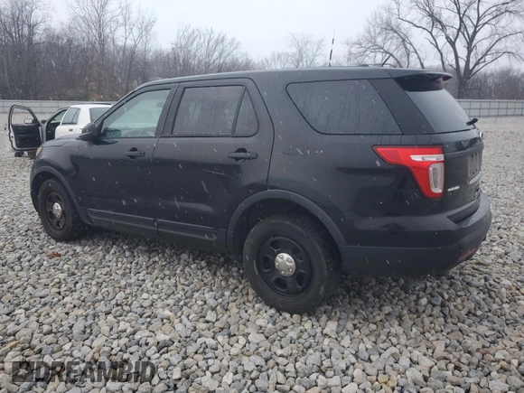 2014 Ford Utility Police Interceptor with VIN 1FM5K8AR5EGC60965, listed as a Copart auction lot 81810604 with 171,942 mi miles and Clean Title. Bid and sale history available at carsss.com. Image 2.