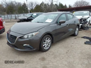 2016 Mazda 3 i Sport with VIN JM1BM1U78G1315742, listed as a IAAI auction lot 41716463 with 122,986 mi miles and . Bid and sale history available at DreamBid. Image 2.