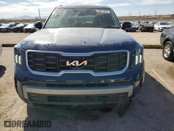 2023 Kia Telluride SX Prestige X-Line z VIN 5XYP5DGC6PG389755, wystawiony jako Copart lot #46071655 z przebiegiem 28 190 mil mil oraz Szkoda całkowita • Salvage title. Historia ofert i sprzedaży dostępna na DreamBid. Obrazek 5.