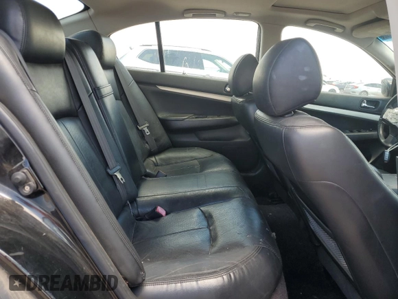 2008 Infiniti G35 Journey with VIN JNKBV61E38M203586, listed as a Copart auction lot 61967574 with 171,503 mi miles and Salvage Title. Bid and sale history available at DreamBid. Image 11.