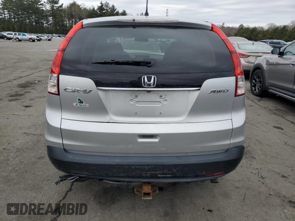2013 Honda CR-V EX with VIN 2HKRM4H50DH664357, listed as a Copart auction lot 47644285 with 189,523 mi miles and Salvage Title. Bid and sale history available at carsss.com. Image 6.